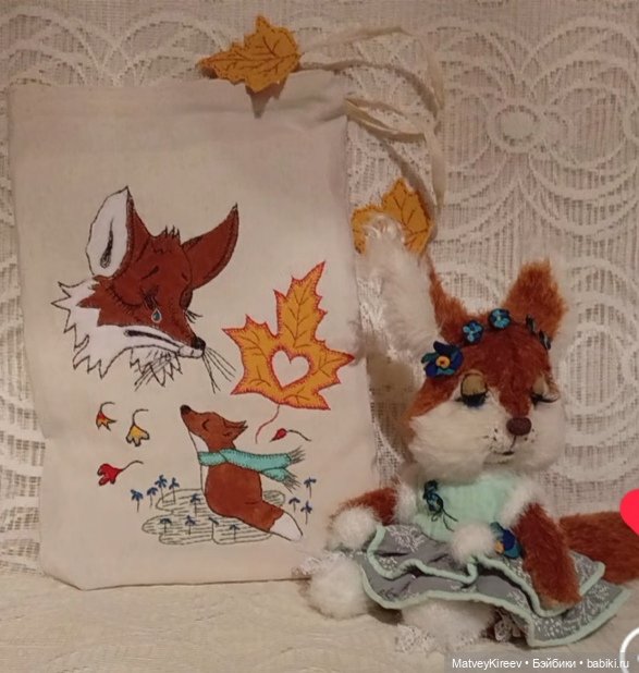 Белка Моти — Домашние фото авторских игрушек: Тедди