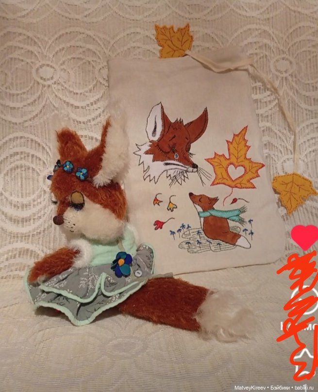 Белка Моти — Домашние фото авторских игрушек: Тедди (фото 4)