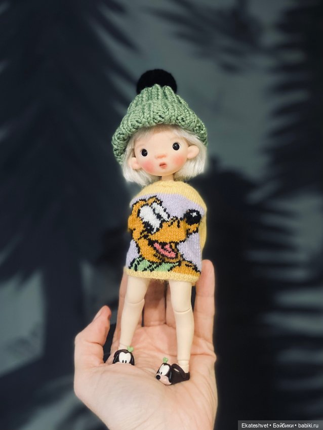 Новый вязаный свитерочек — Куклы Landoudou и Birdie: Дизайнерский винил