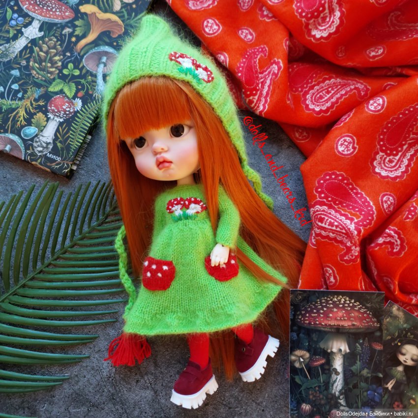 Мухоморики — Одежда и обувь для кукол своими руками: фото