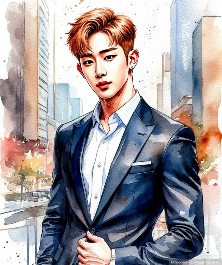 Wonho — Рисование и арт: скетчи (фото 5)