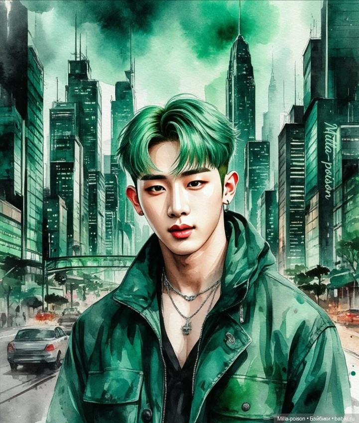 Wonho — Рисование и арт: скетчи (фото 9)