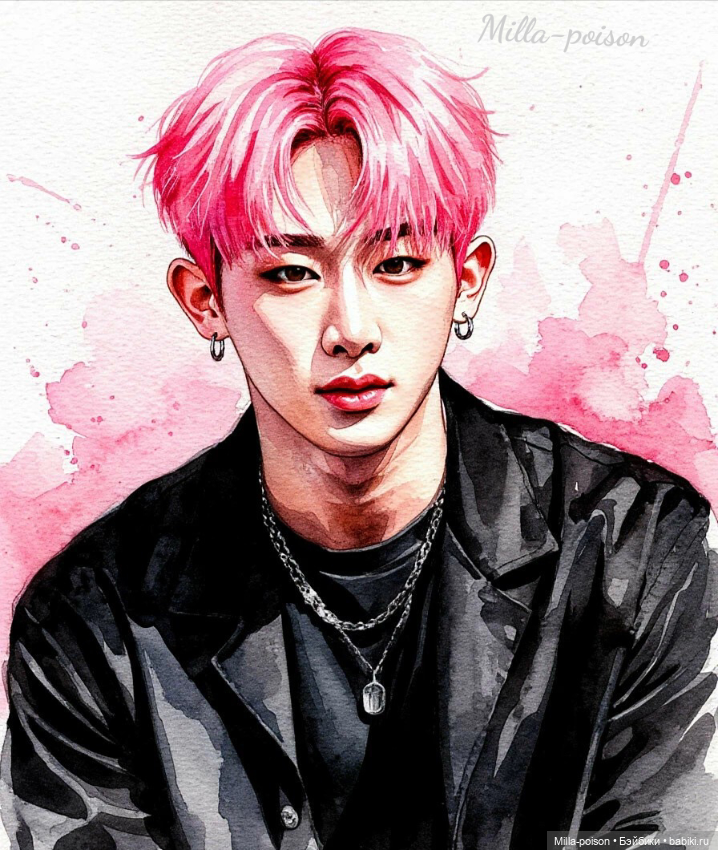 Wonho — Рисование и арт: скетчи (фото 4)