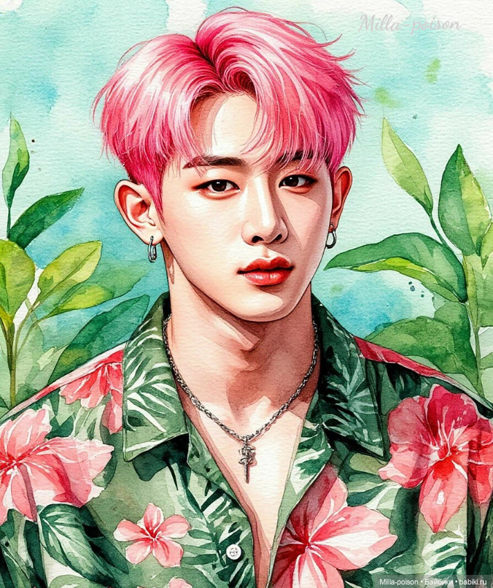 Wonho — Рисование и арт: скетчи (фото 6)