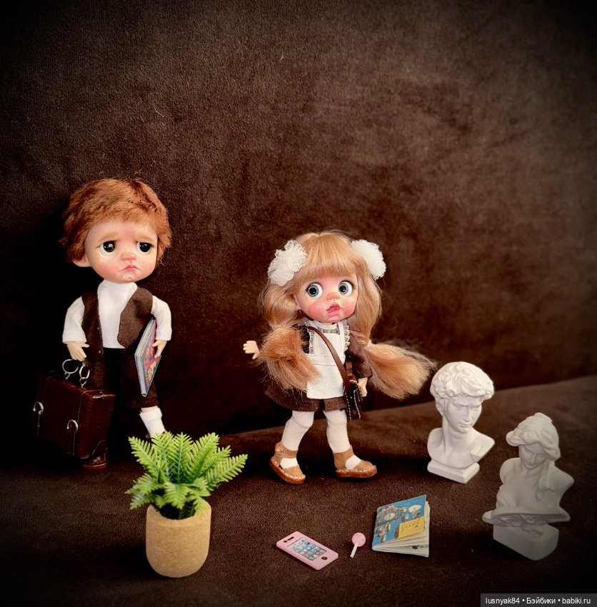 Школа 2025 — Куклы и тела Obitsu 11 (Ob11): гибриды (фото 4)