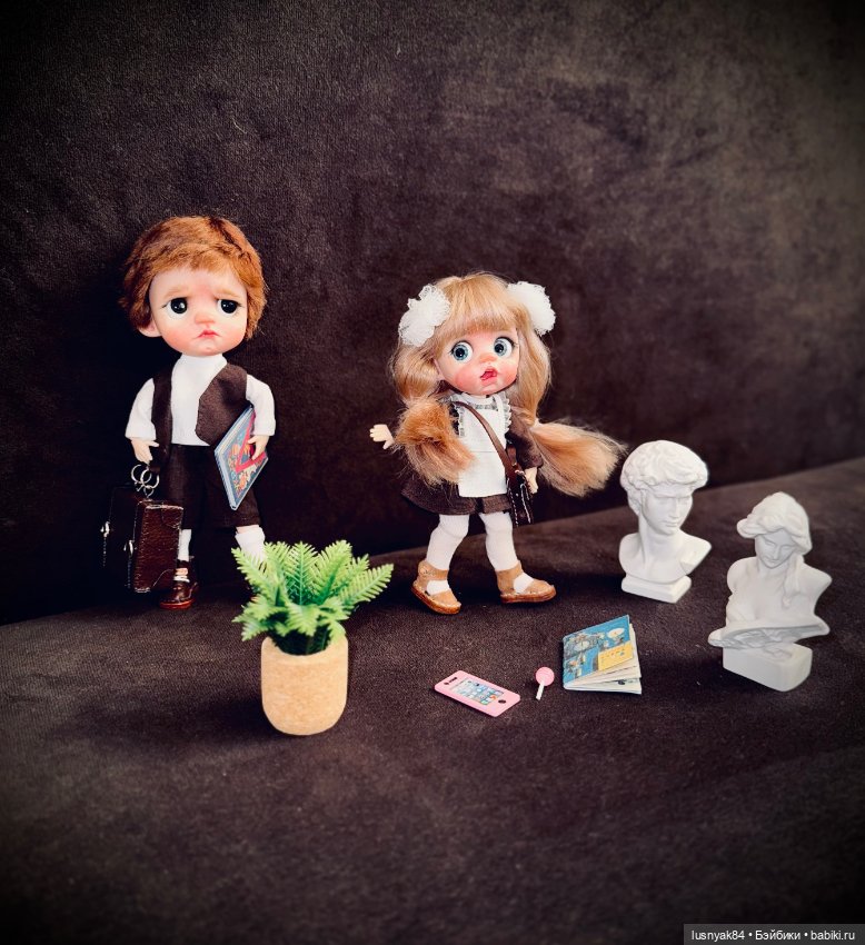 Школа 2025 — Куклы и тела Obitsu 11 (Ob11): гибриды (фото 7)