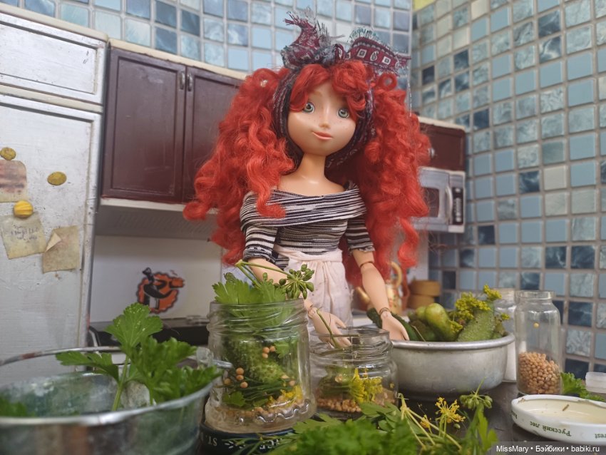 Маринуем огурцы 🥒🥒🥒 — Куклы Disney Animators и Принцессы Диснея: Disney Store