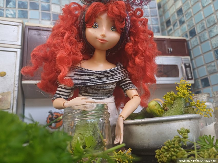 Маринуем огурцы 🥒🥒🥒 — Куклы Disney Animators и Принцессы Диснея: Disney Store