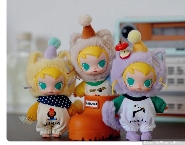 Модные Labubu — Игрушки Labubu (Лабубу) и The Monsters: Pop Mart