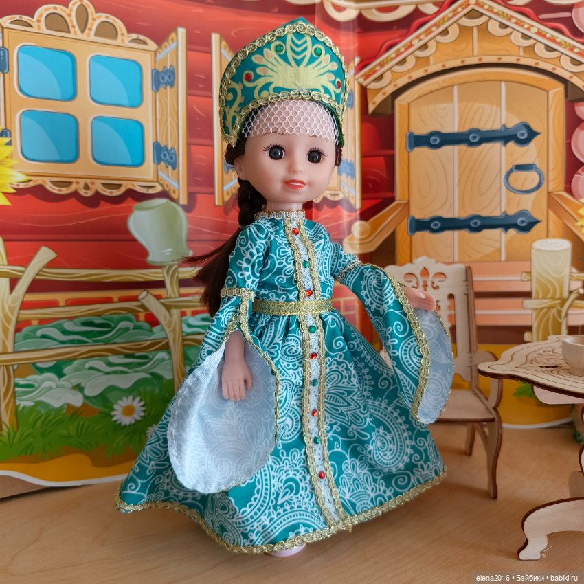 Малахитовая царевна — Игровые куклы разных производителей (Разное): редкие бренды (фото 3)