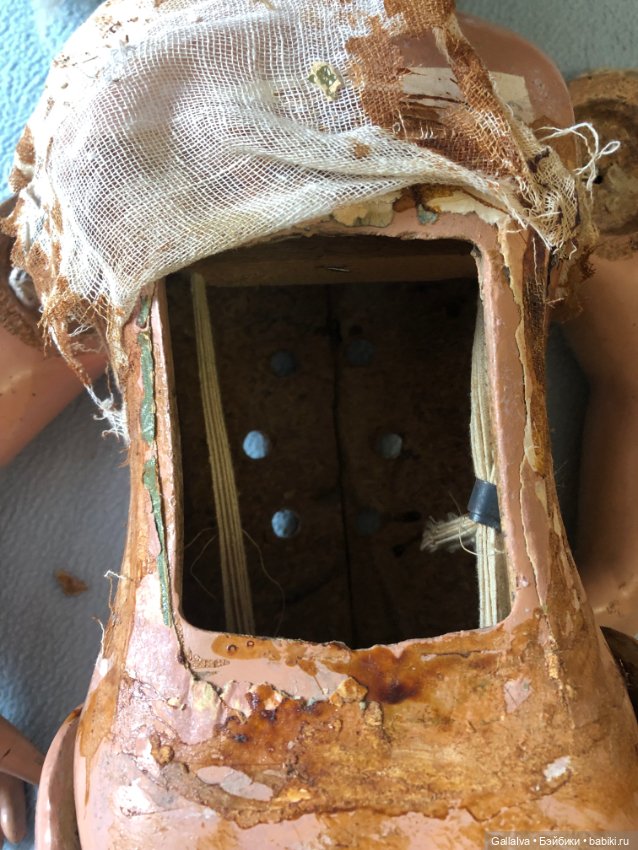 Ремонт старой куклы — Редкие антикварные куклы и реплики: воск (фото 2)