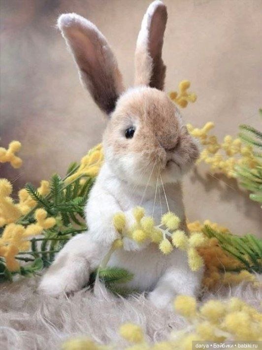 Кролик с выкройкой от Валентины Крижановской
