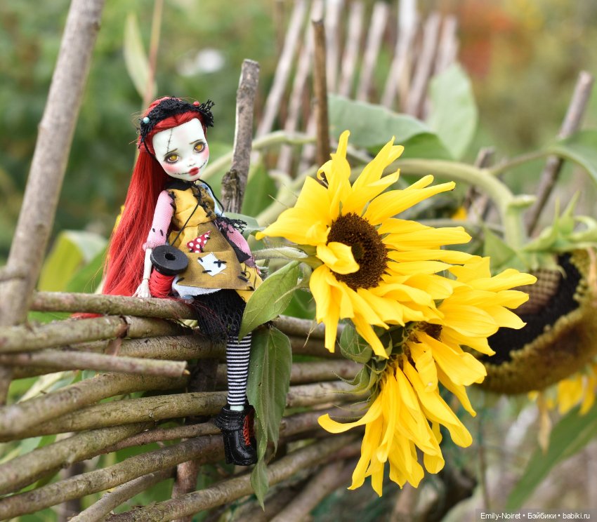 Краски осени — ООАК Monster High и Ever After High: репейнт (фото 7)