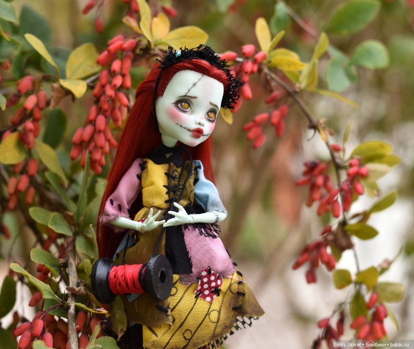 Краски осени — ООАК Monster High и Ever After High: репейнт (фото 4)