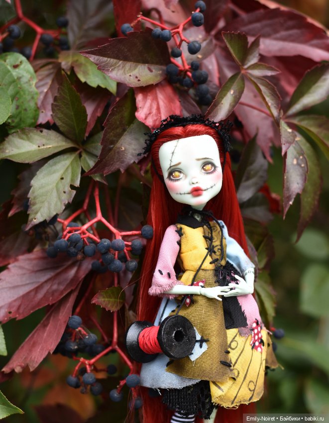 Краски осени — ООАК Monster High и Ever After High: репейнт (фото 5)