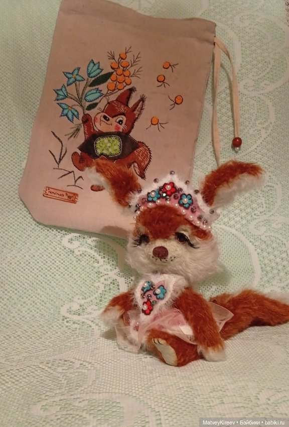 Бельчонок — Авторские мишки Тедди и друзья: фото (фото 3)