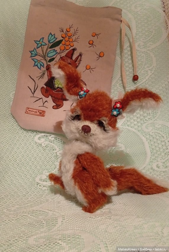 Бельчонок — Авторские мишки Тедди и друзья: фото