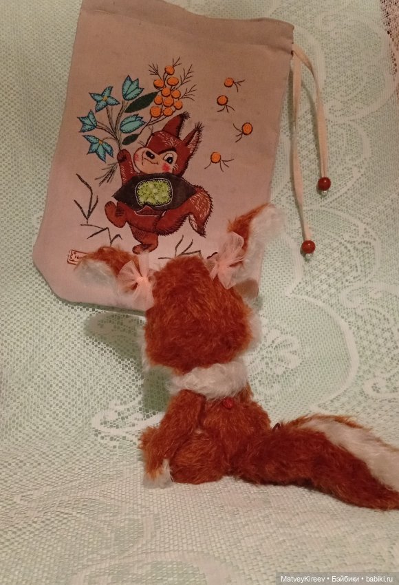 Бельчонок — Авторские мишки Тедди и друзья: фото (фото 4)