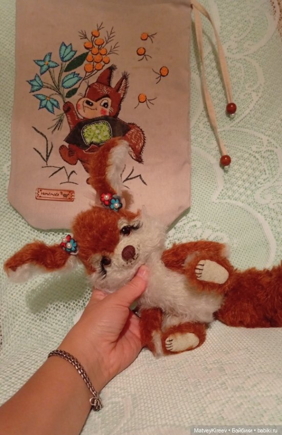 Бельчонок — Авторские мишки Тедди и друзья: фото (фото 2)