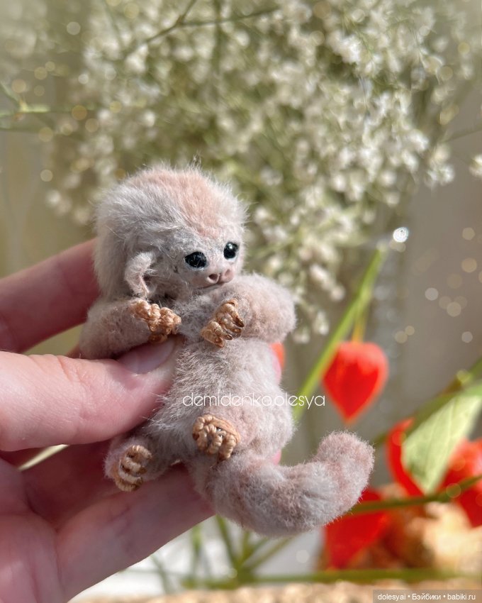 Обезьянка игрунка Кираз 🍒✨ (фото 5)