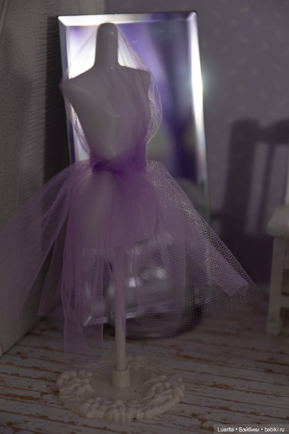 Лавандовая комната — Румбоксы и кукольные интерьеры: фото