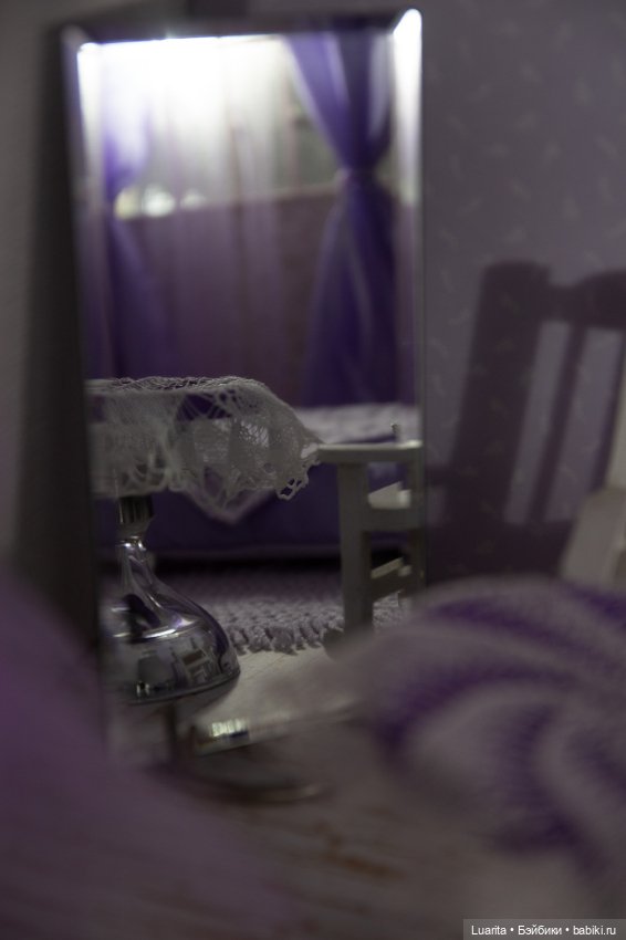 Лавандовая комната — Румбоксы и кукольные интерьеры: фото