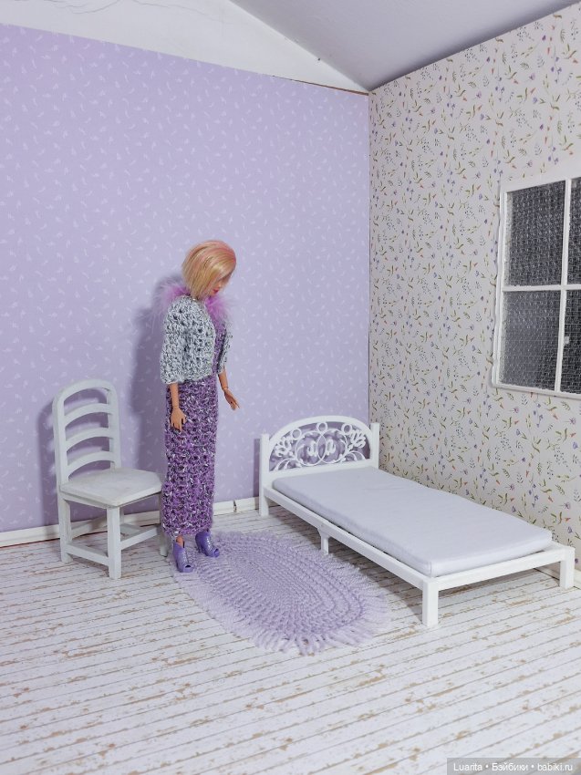 Лавандовая комната — Румбоксы и кукольные интерьеры: фото (фото 6)