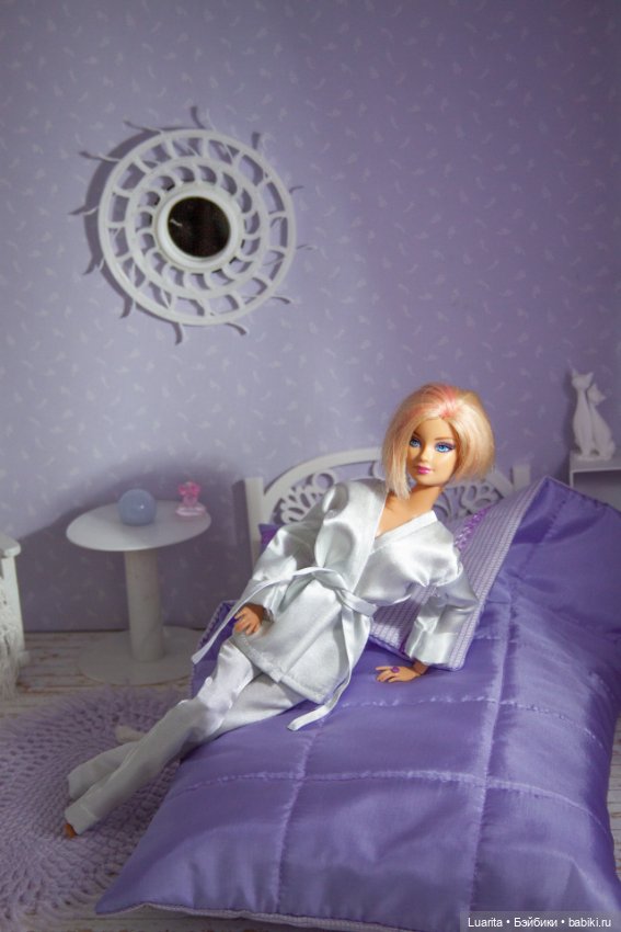 Лавандовая комната — Румбоксы и кукольные интерьеры: фото