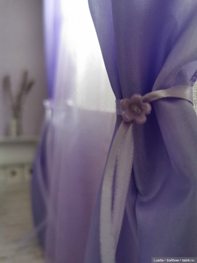 Лавандовая комната — Румбоксы и кукольные интерьеры: фото