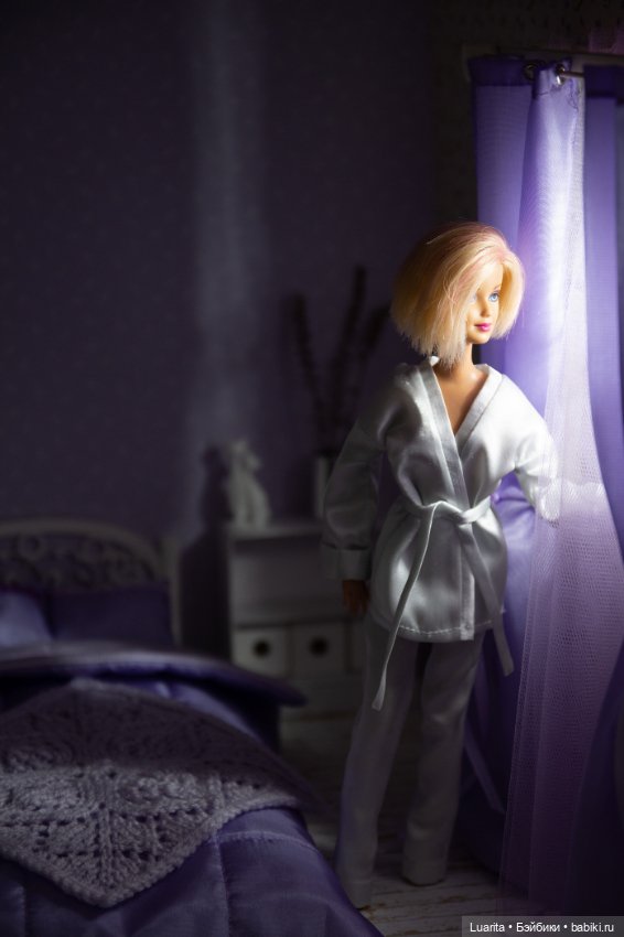 Лавандовая комната — Румбоксы и кукольные интерьеры: фото