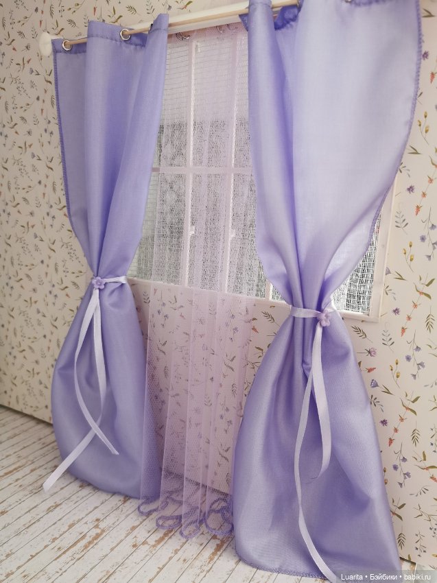 Лавандовая комната — Румбоксы и кукольные интерьеры: фото