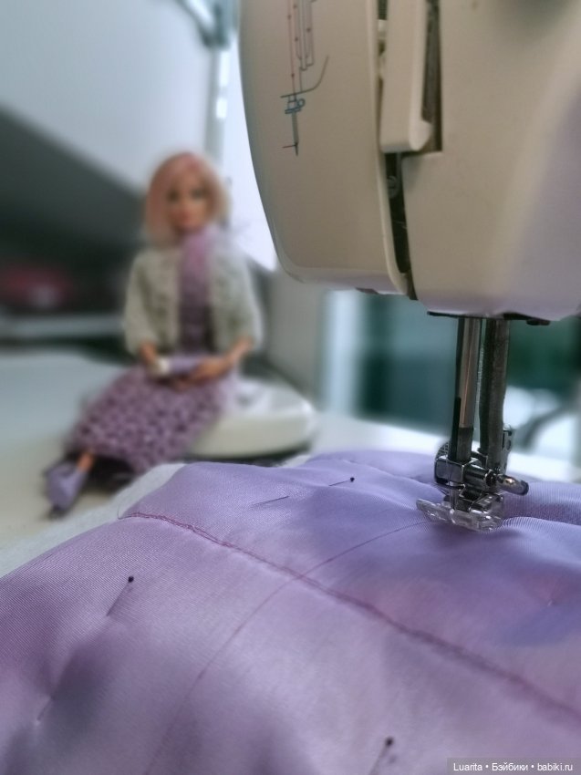 Лавандовая комната — Румбоксы и кукольные интерьеры: фото (фото 8)