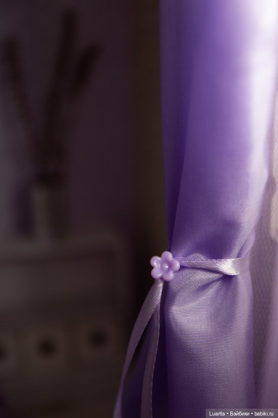 Лавандовая комната — Румбоксы и кукольные интерьеры: фото