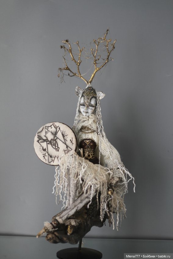 Шаманка — Авторские текстильные куклы: Вальдорфские (фото 8)