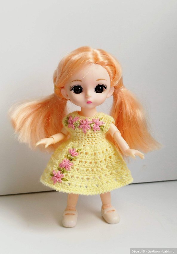 Платье с вышивкой "рококо" для малышки Ириски (фото 2)