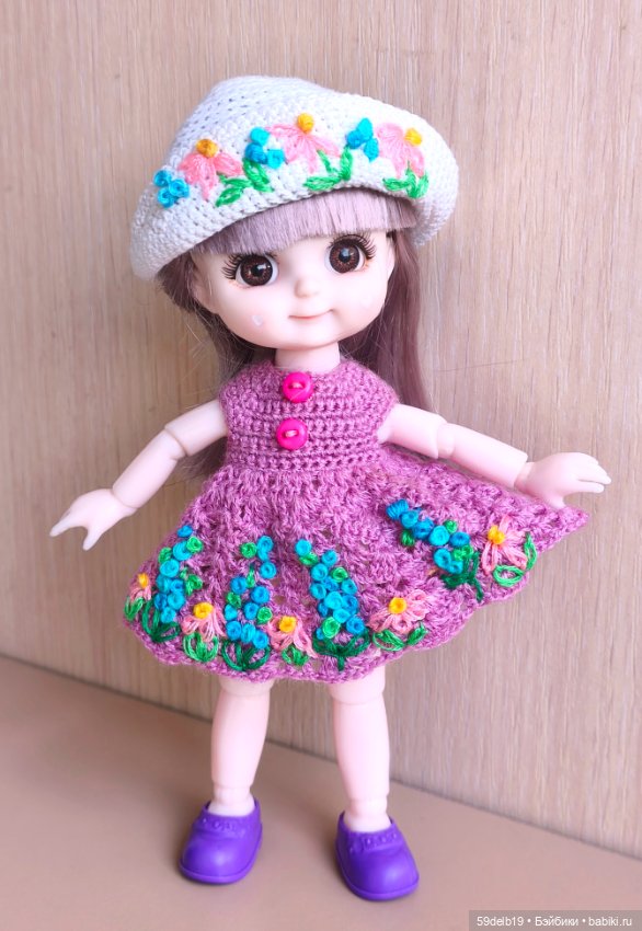 Комплект "Дивный Сад" с вышивкой для баболи ростом 15-16 см (фото 3)