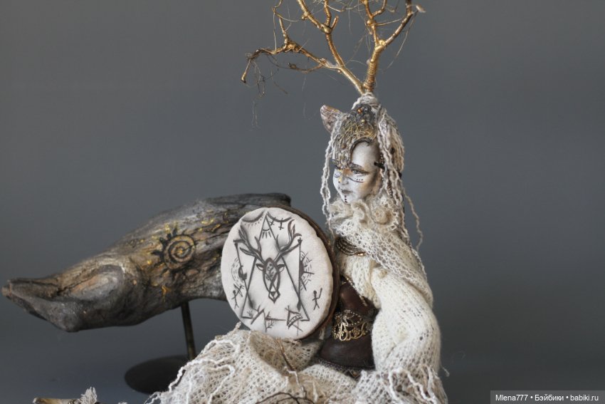 Шаманка — Авторские текстильные куклы: Вальдорфские (фото 9)