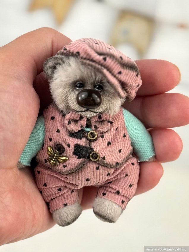 Тедди мишка Влад — Авторские мишки Тедди и друзья: фото