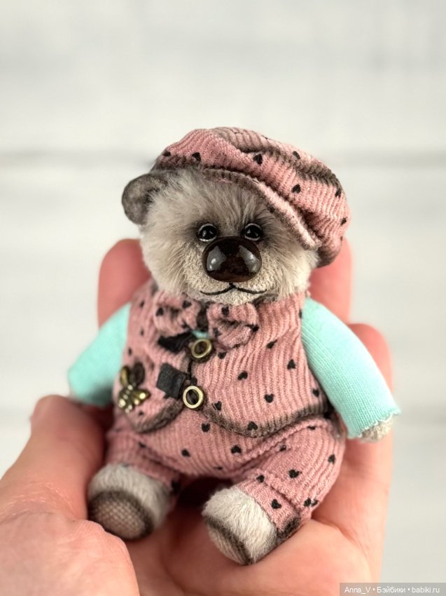 Тедди мишка Влад — Авторские мишки Тедди и друзья: фото (фото 5)