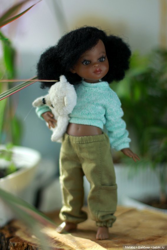 Кроп-худи и джинсы с карманами для Мелкой (фото 2)