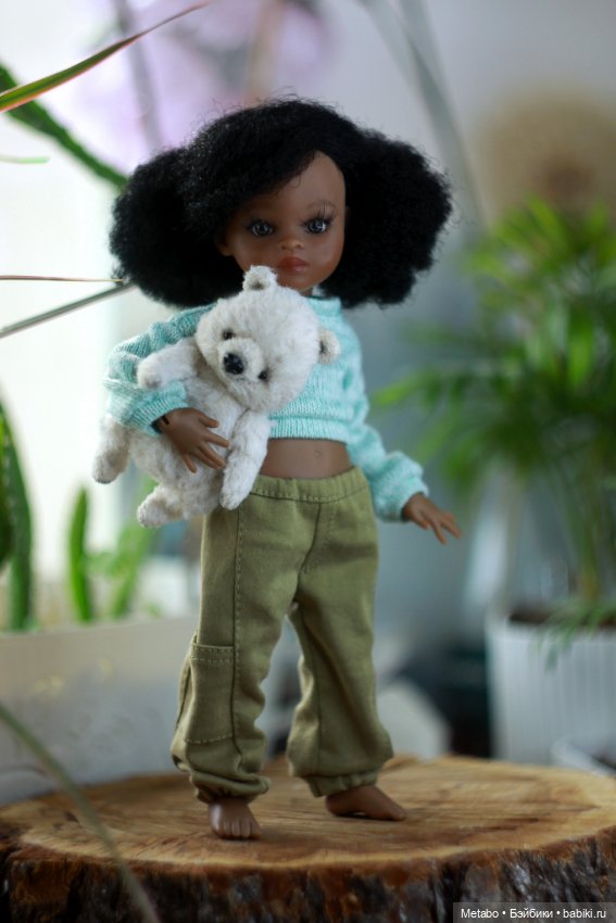 Кроп-худи и джинсы с карманами для Мелкой (фото 6)