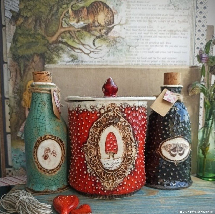 Волшебные мухоморчики ручной работы Валентины Фадеевой, ceramictales (фото 8)