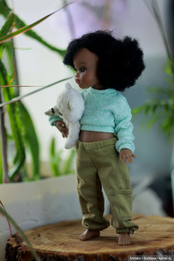 Кроп-худи и джинсы с карманами для Мелкой (фото 8)