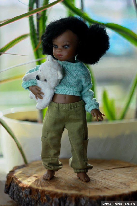 Кроп-худи и джинсы с карманами для Мелкой (фото 3)