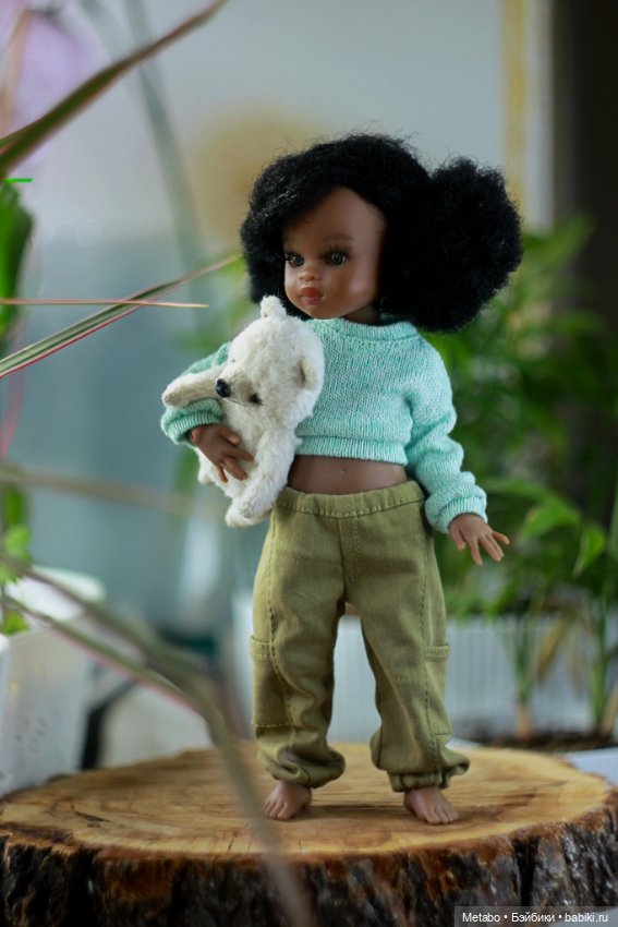 Кроп-худи и джинсы с карманами для Мелкой (фото 7)