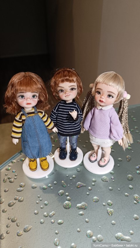 Три девицы под окном:) — Коллекции кукол BJD (БЖД): фото витрин