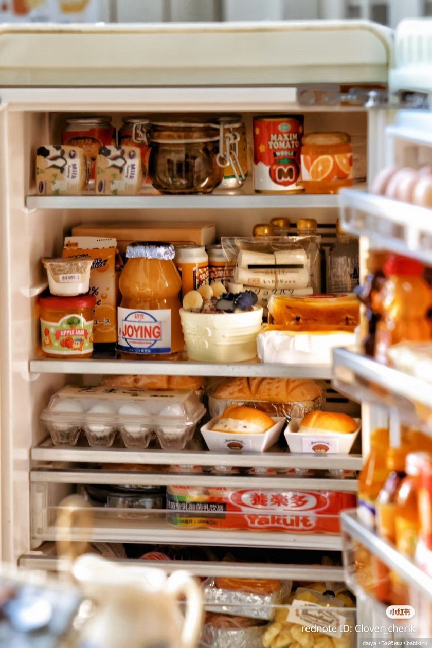 Продукты в холодильнике — Кукольная миниатюра своими руками: еда (фото 3)