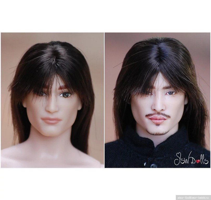 ООАК и кастом Барби (Barbie): репейнт (фото 3)