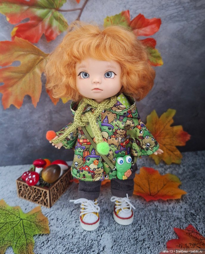 Остановка осень — Одежда и обувь для кукол своими руками: фото