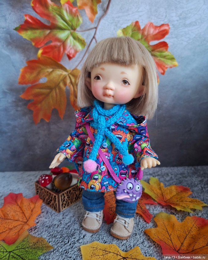 Остановка осень — Одежда и обувь для кукол своими руками: фото (фото 7)